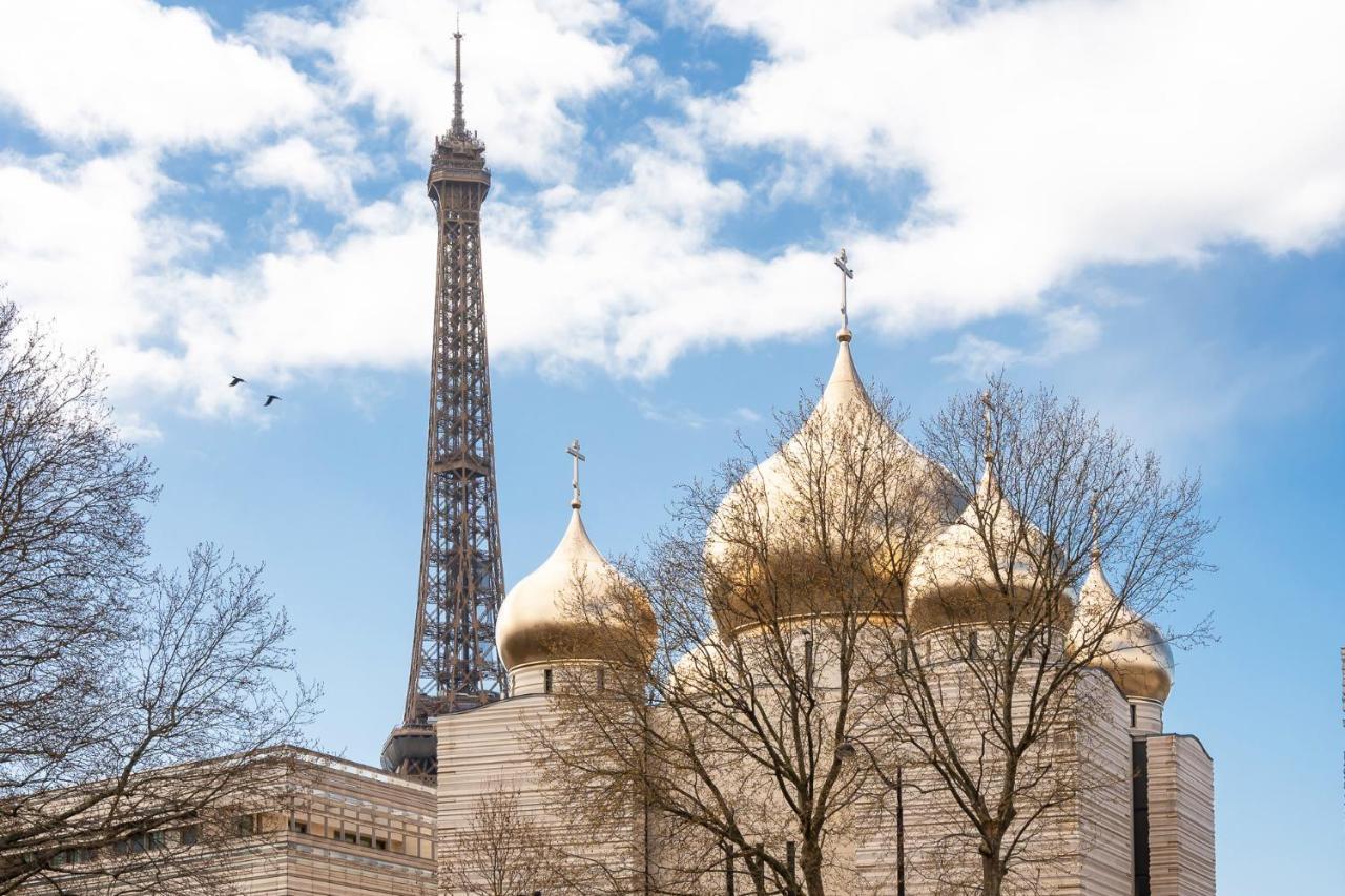 Paris Eiffel Lejlighed Eksteriør billede